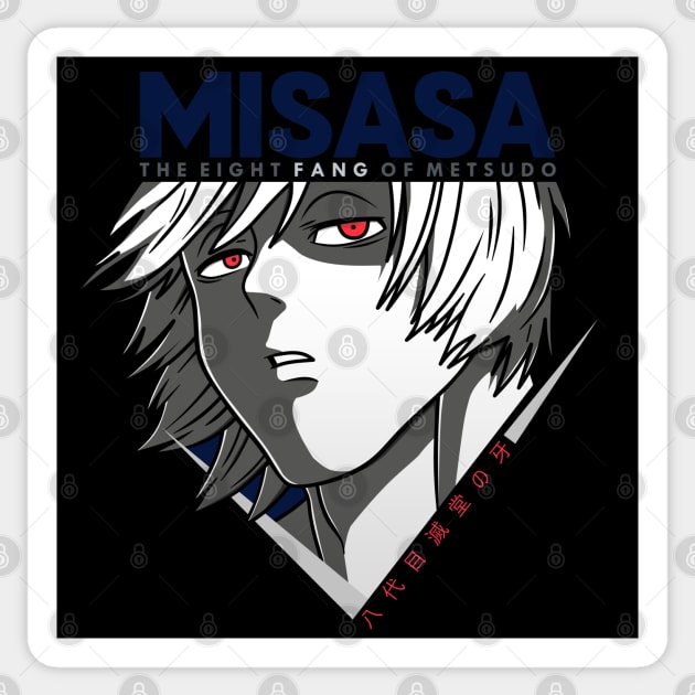 Misasa Kengan Ashura Omega Sticker by JPNDEMON